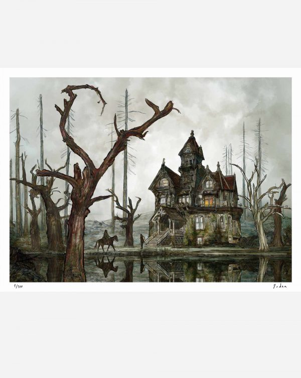 The Fall of the House of Usher. Poe - Giclée Print