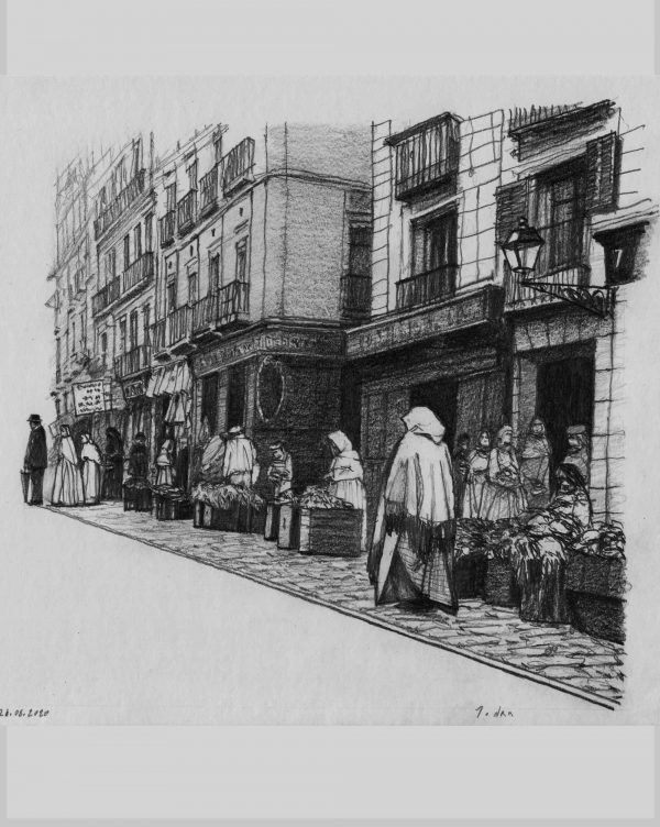 Calle de Toledo - Original Drawings