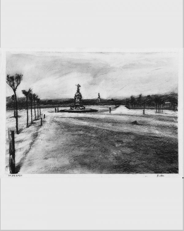 Fuente de la Fama en el Parque del Oeste - Original Drawings