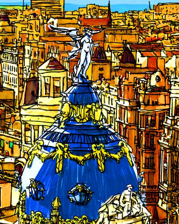 Metropolis from Círculo de Bellas Artes, Madrid – Prints