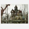 The Fall of the House of Usher. Poe - Print